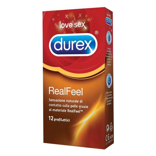 DUREX REAL FEEL 12 PEZZI-970335194