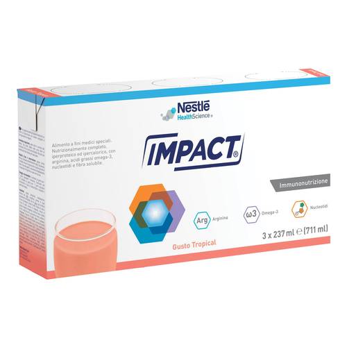 IMPACT ORAL TROPICAL 3X237ML prezzi bassi